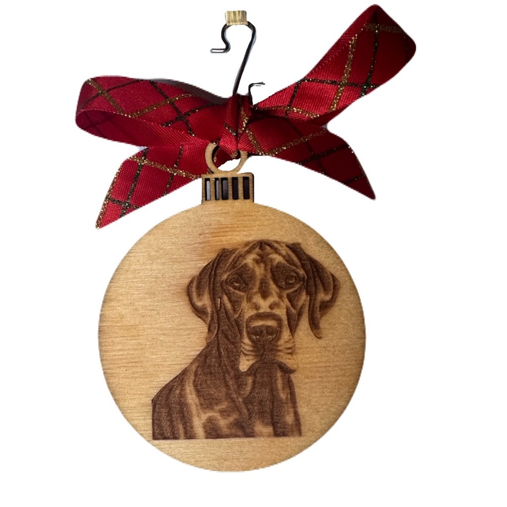 Great Dane Holiday Ornament